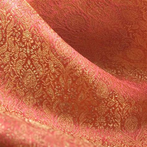 what is a silk brocade